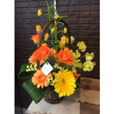 イエローオレンジアレンジメント